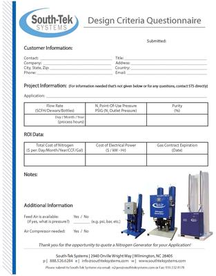 Nitrogen Gas Generator